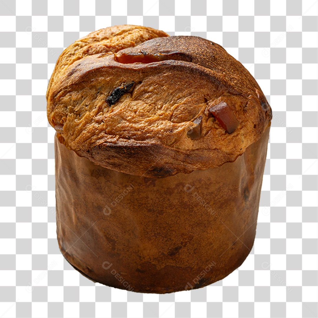 Panettone Bolo PNG Transparente