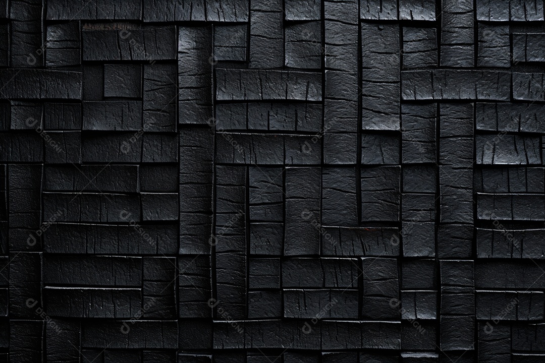 Fundo de textura rattan preto