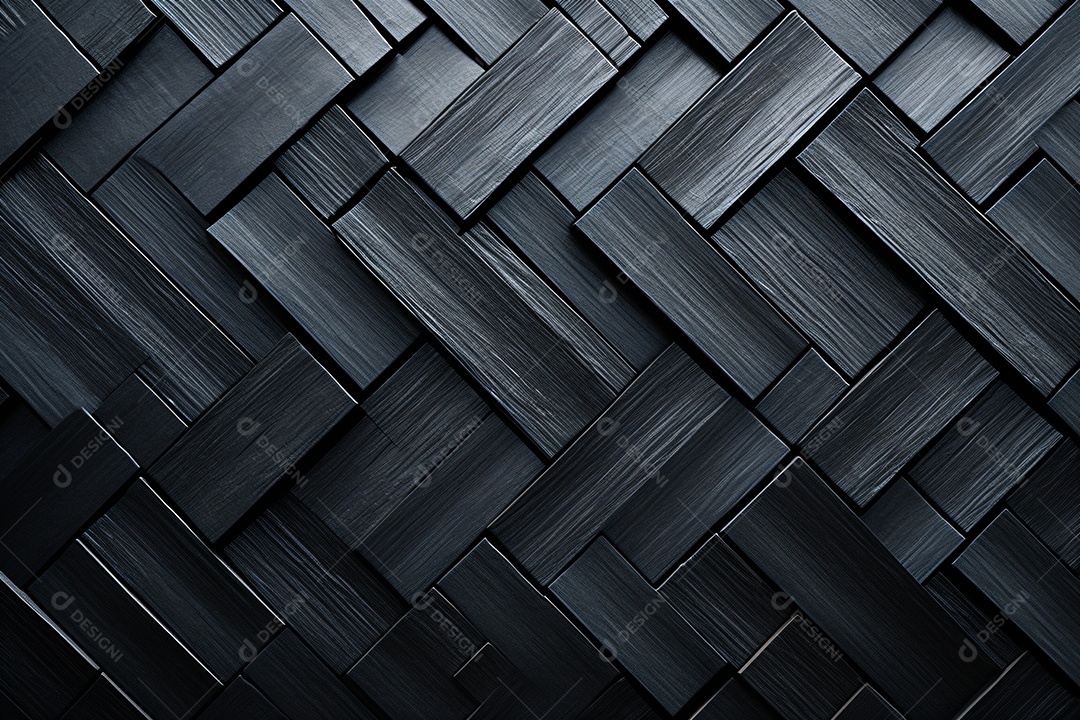 Fundo de textura rattan preto