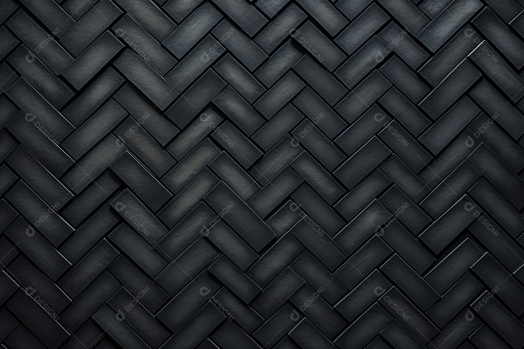 Fundo de textura rattan preto