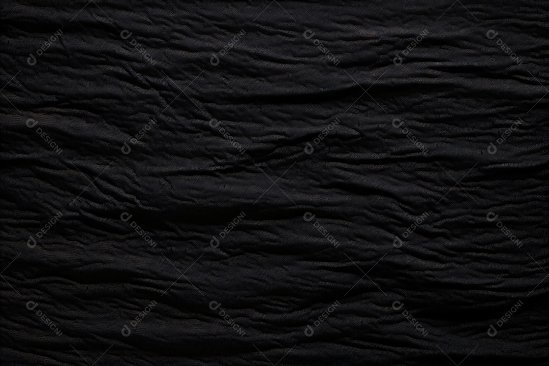 Fundo de textura preta de fibras em camadas