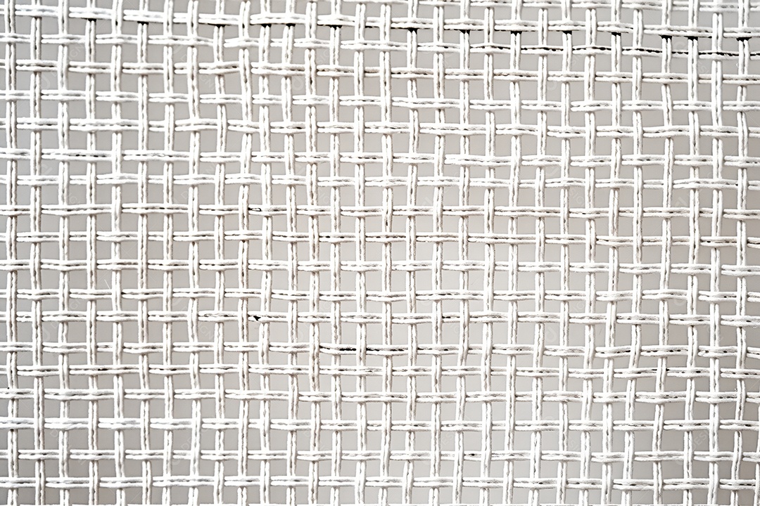Fundo de textura branca de grade de fibra em camadas