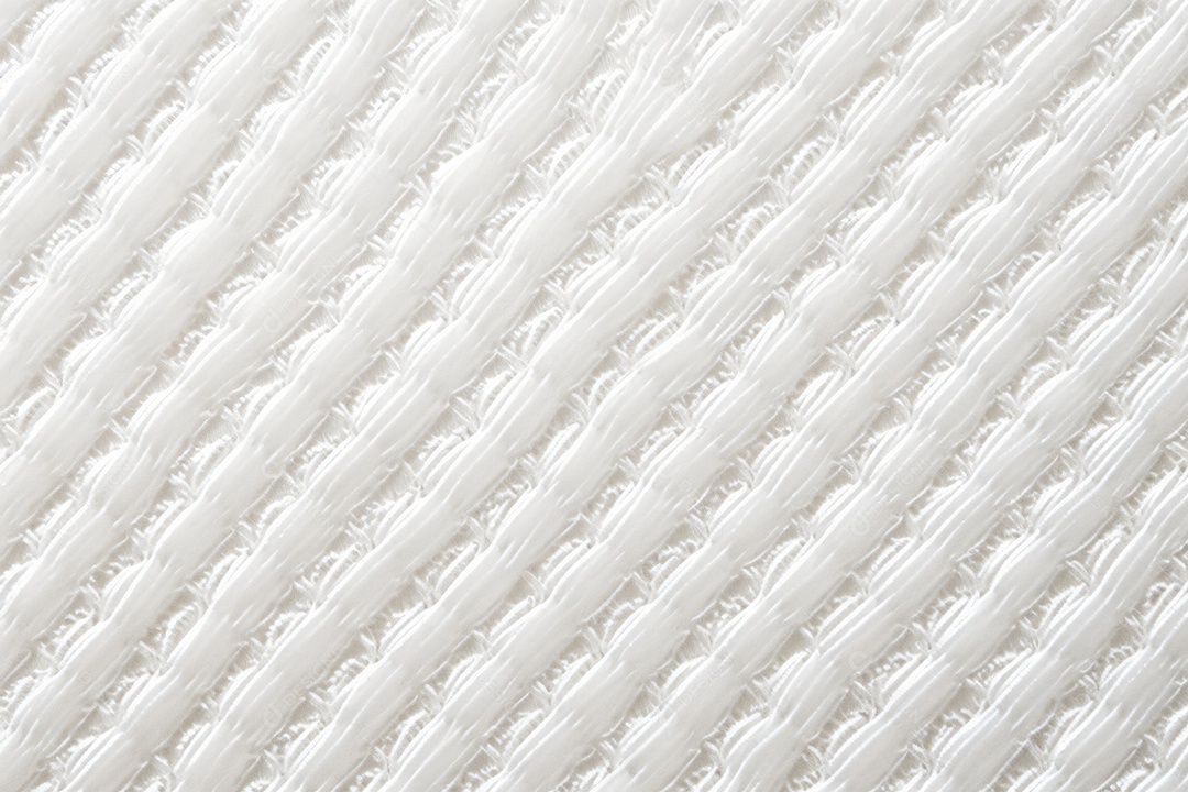 Fundo de textura branca de grade de fibra em camadas