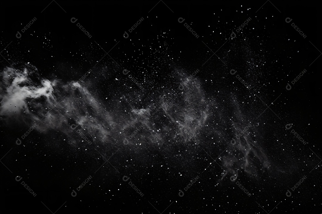 Fundo Preto com Poeira
