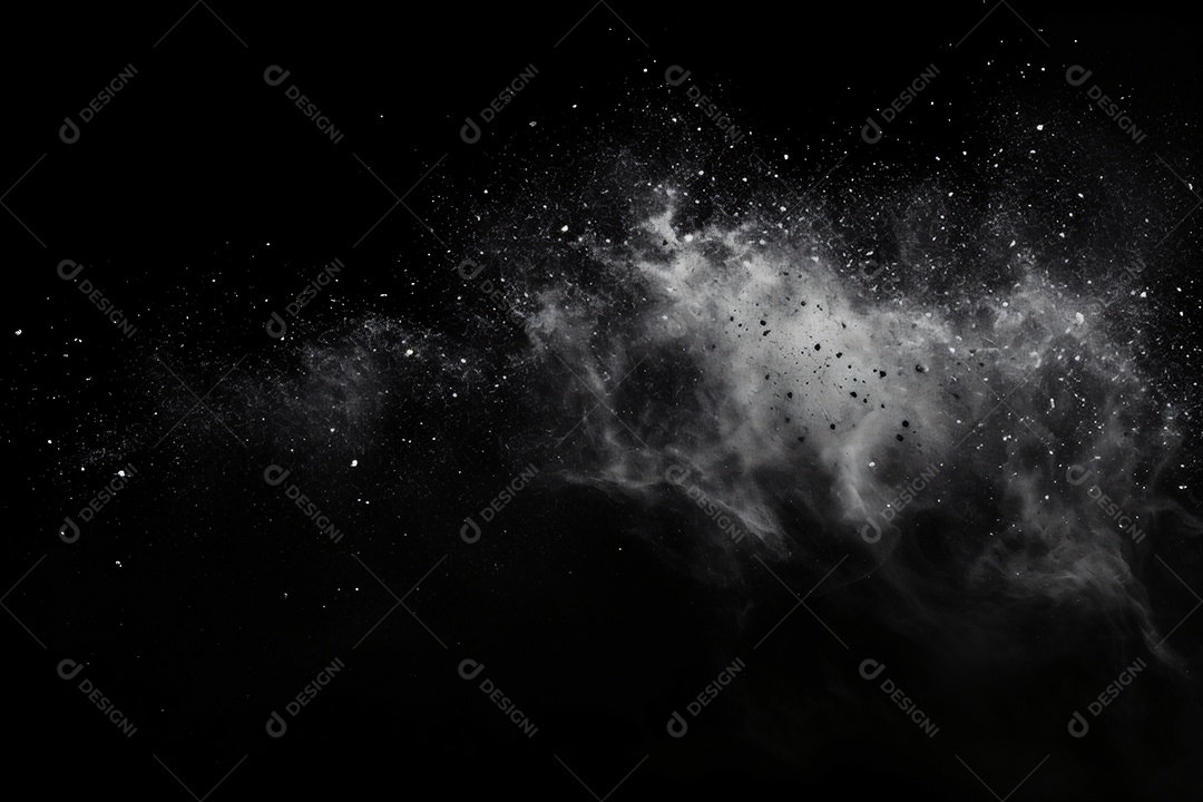 Fundo Preto com Poeira