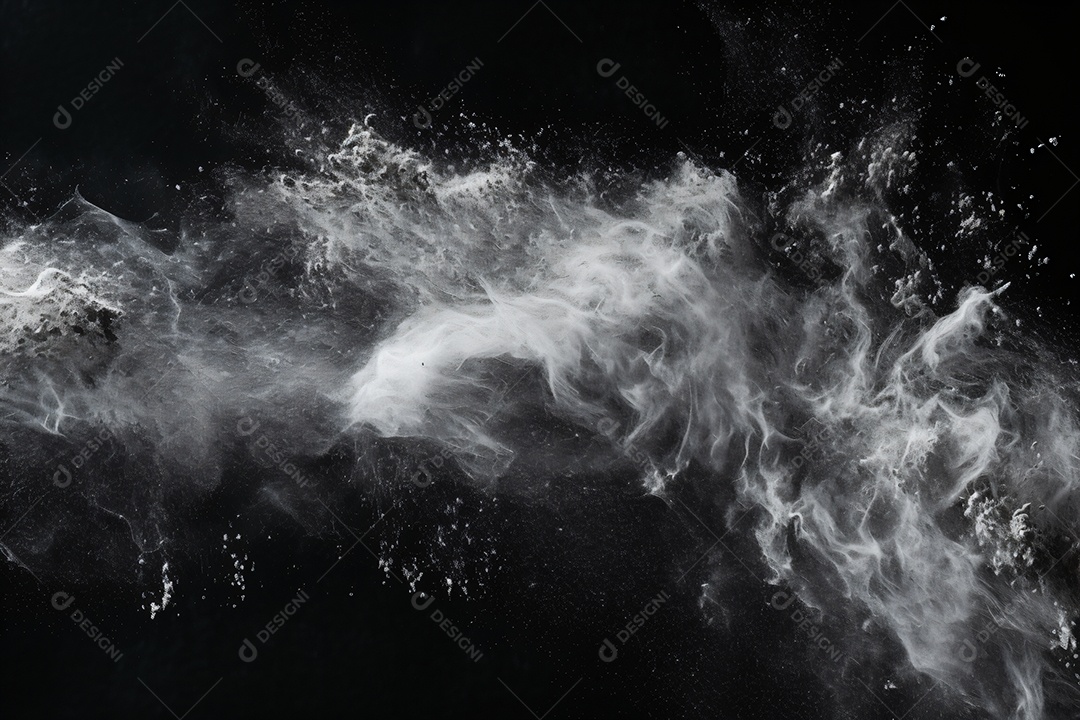 Fundo Preto com Poeira