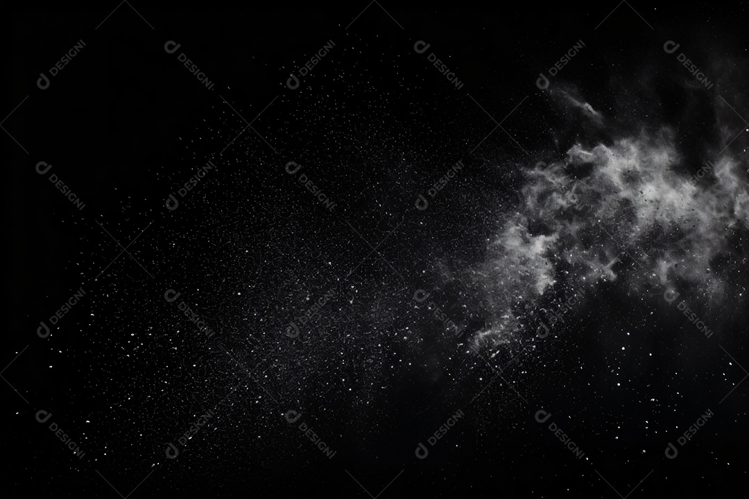 Fundo Preto com Poeira