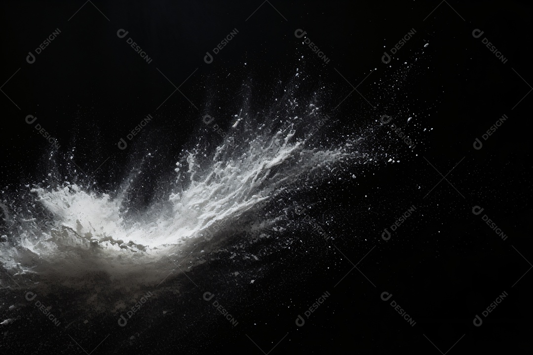 Fundo Preto com Poeira