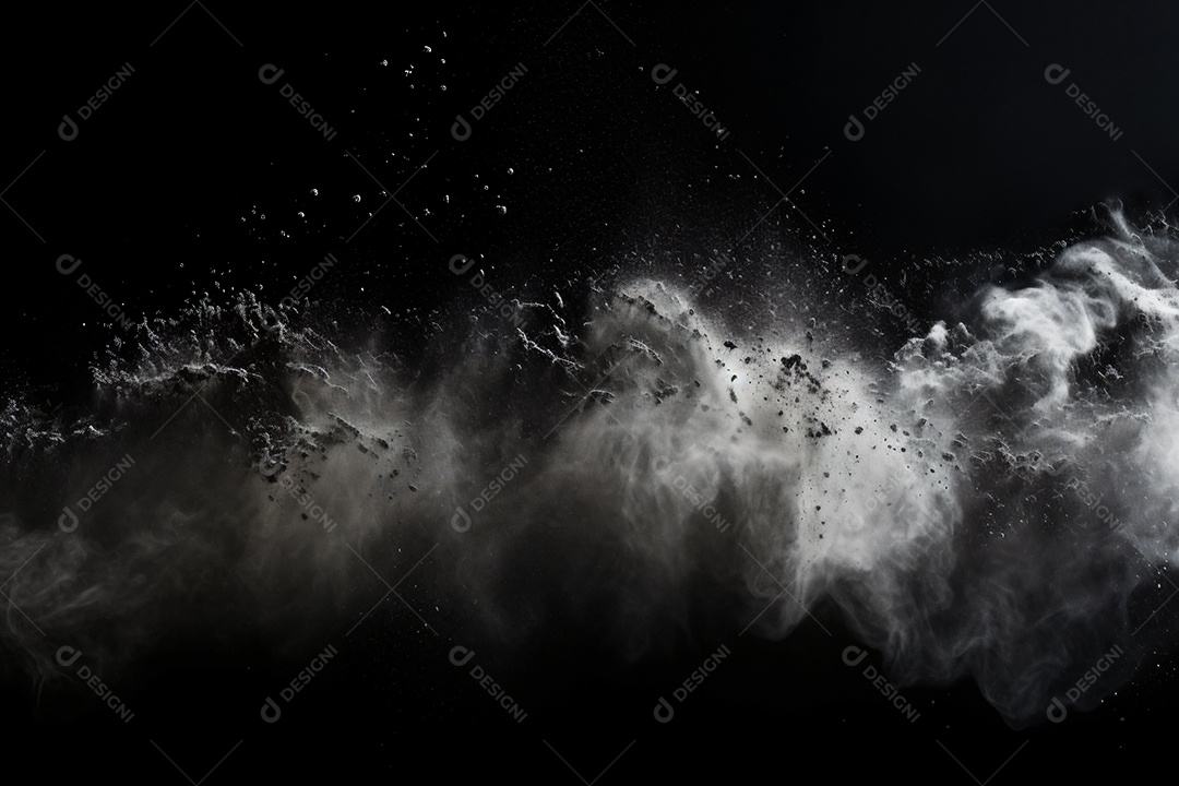 Fundo Preto com Poeira