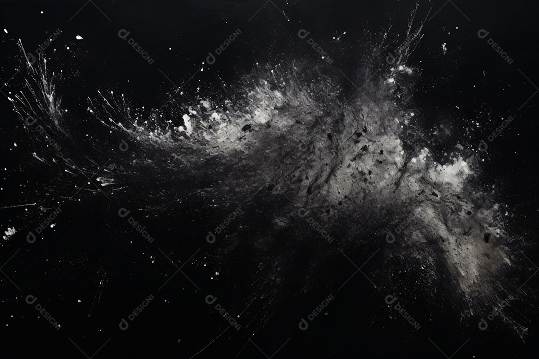 Fundo Preto com Poeira