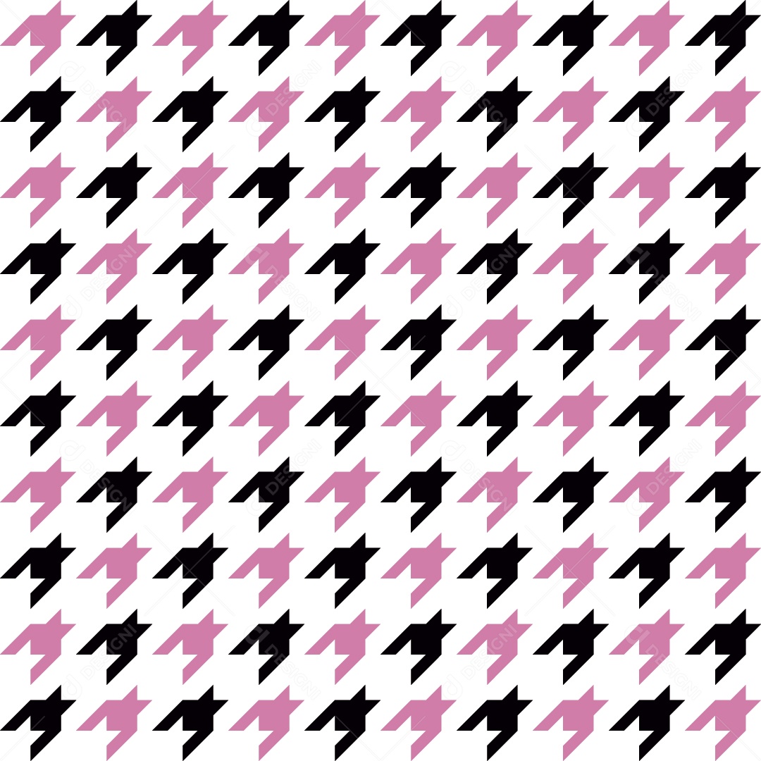 Padrão de Houndstooth Ilustração Vetor EPS