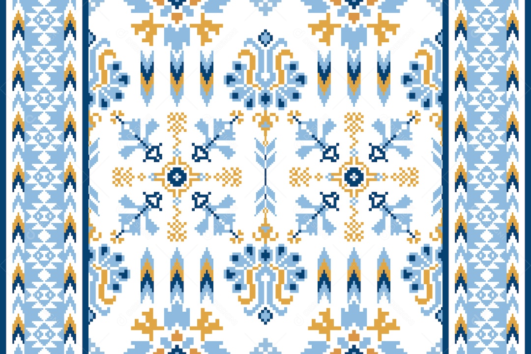 Padrão Geométrico Ilustração Vetor EPS