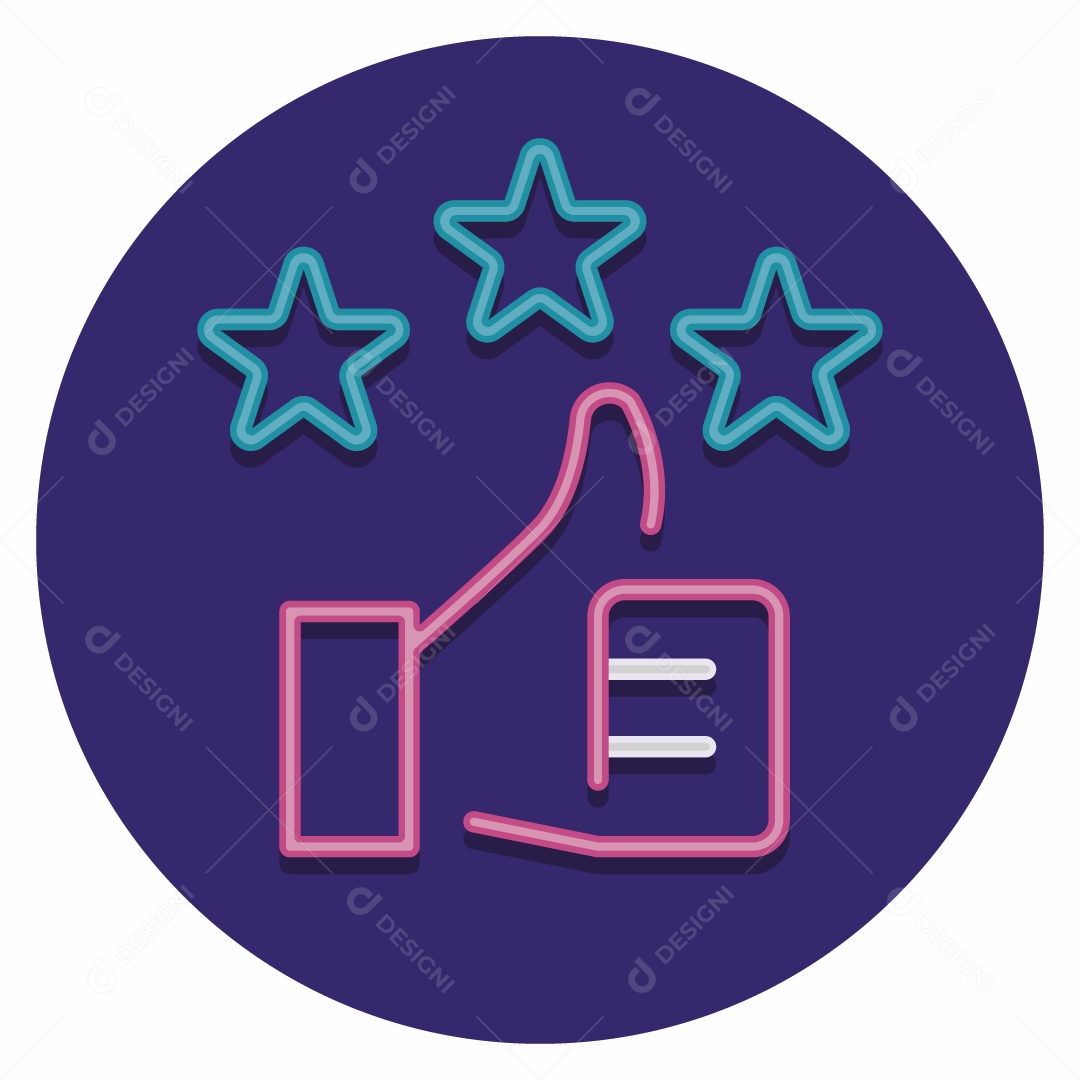 Ícone de Like Ilustração Vetor EPS