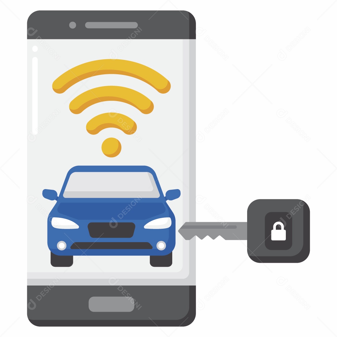 Ícone de Carro Ilustração Vetor EPS