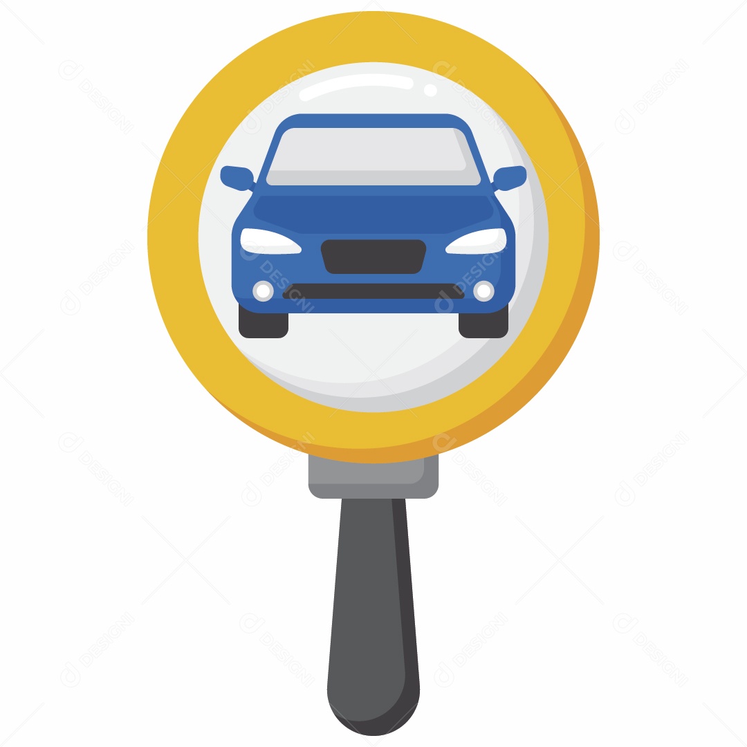 Ícone Veículo Ilustração Vetor EPS