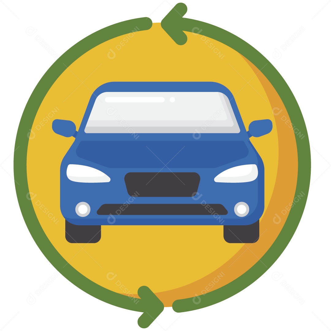 Ícone de Veículo Ilustração Vetor EPS