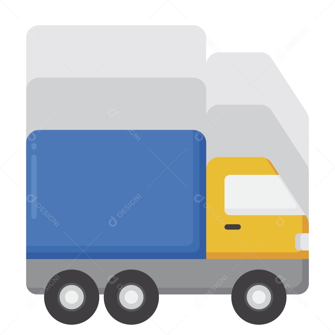 Caminhão Ilustração Vetor EPS