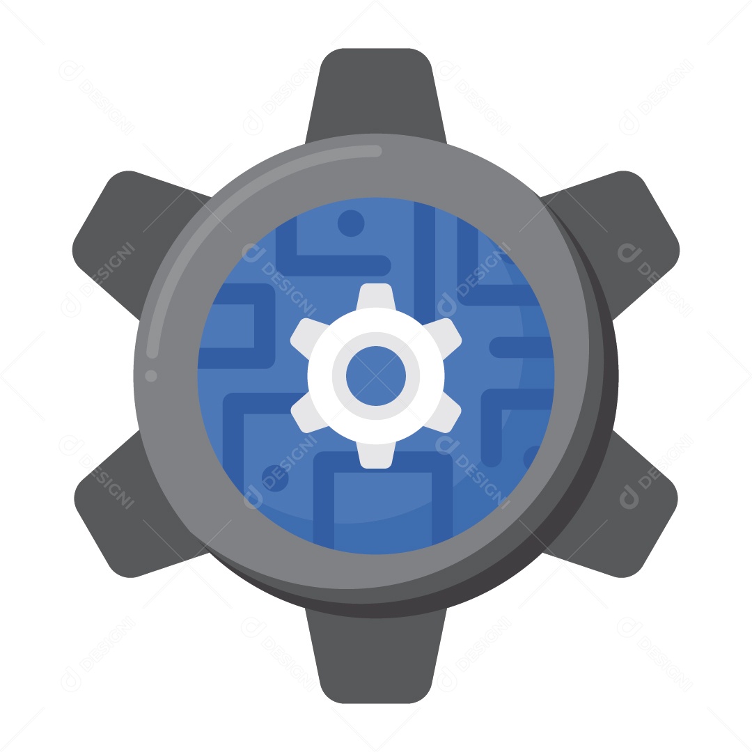 Ícone de Configuração Ilustração Vetor EPS