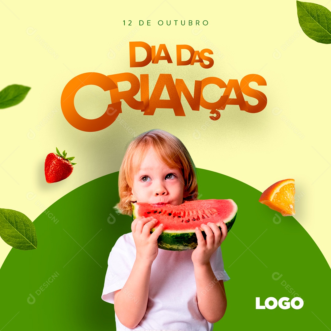 Dia Das Crianças 12 de Outubro Social Media PSD Editável