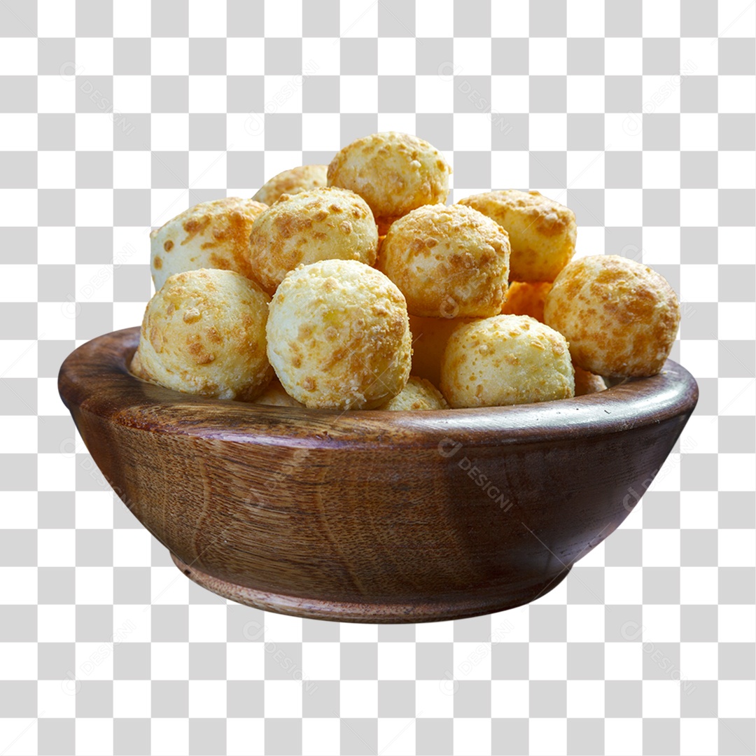 Pão de Queijo PNG Transparente