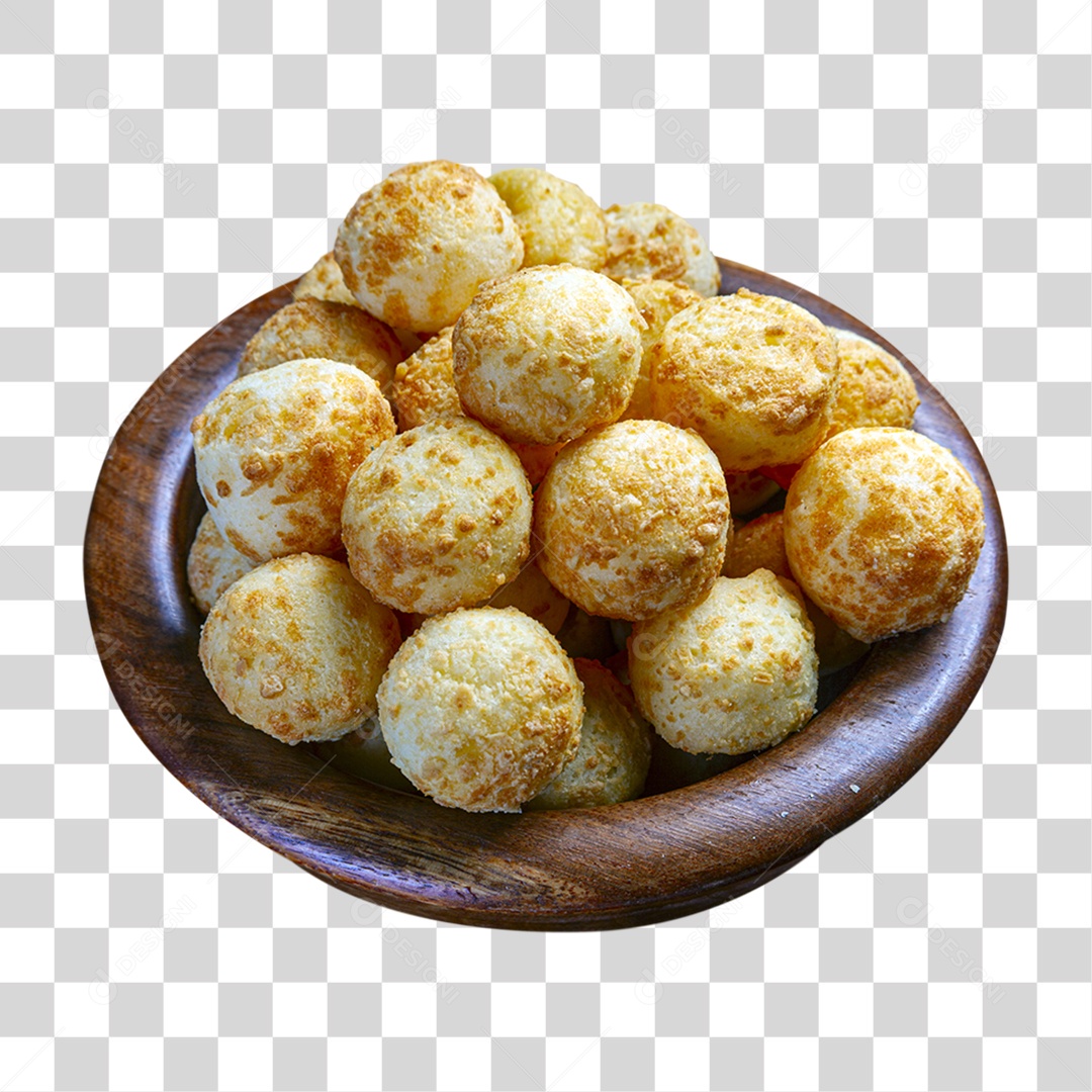 Pão de Queijo PNG Transparente