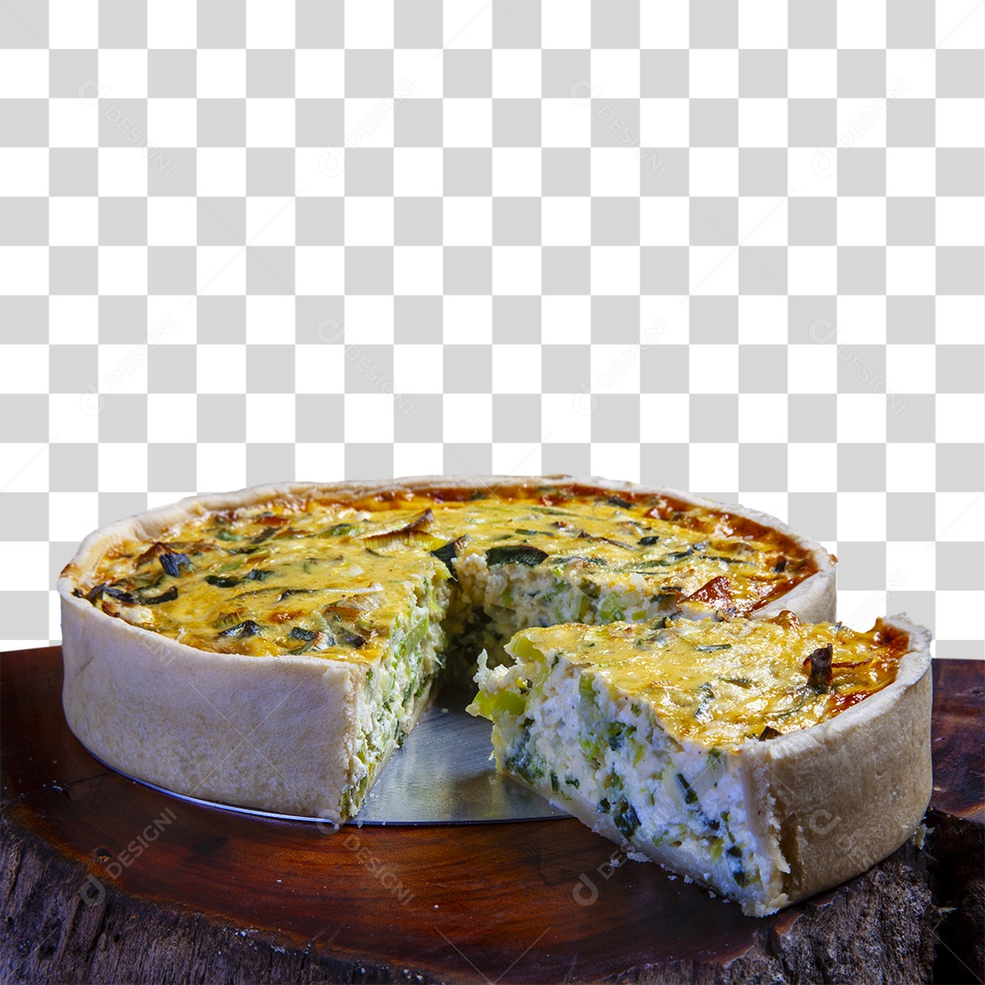 Quiche Torta PNG Transparente