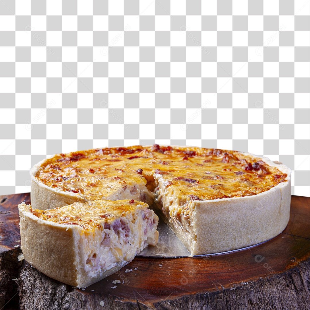Quiche Torta PNG Transparente
