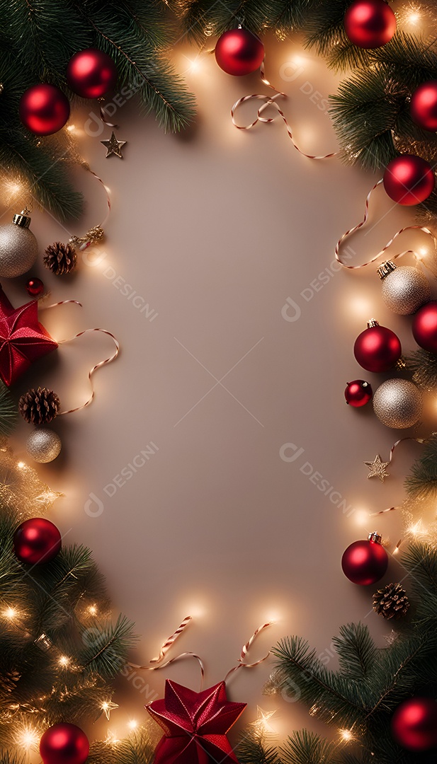 Cenario de natal Ilustração