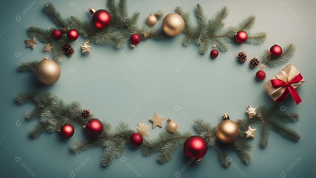 Cenario de natal Ilustração