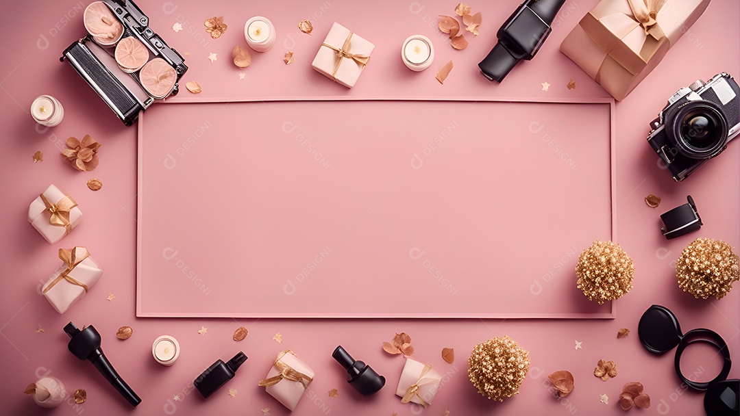 Fundo de dia dos namorados com rosas