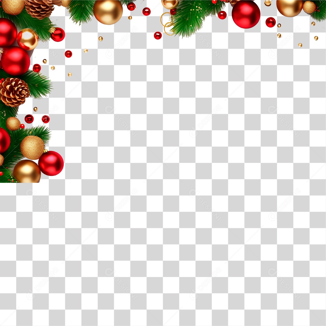Enfeite de Natal PNG Transparente