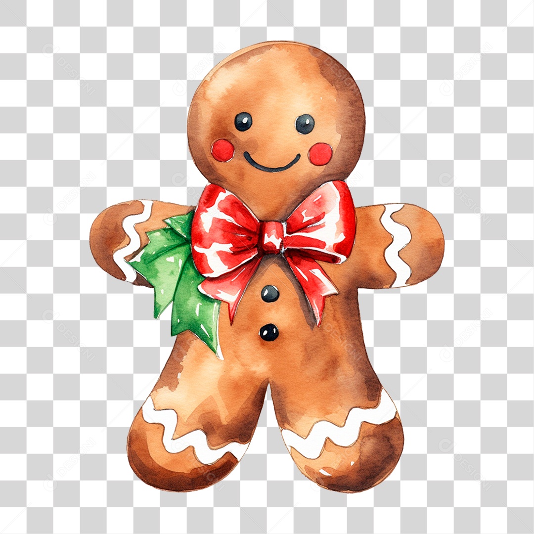 Biscoitos com Enfeite de Natal PNG Transparente