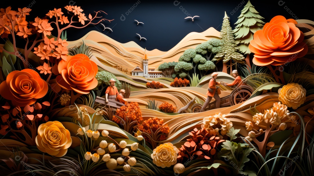 Dia Nacional da Agricultura 15 de junho IA Generativa.