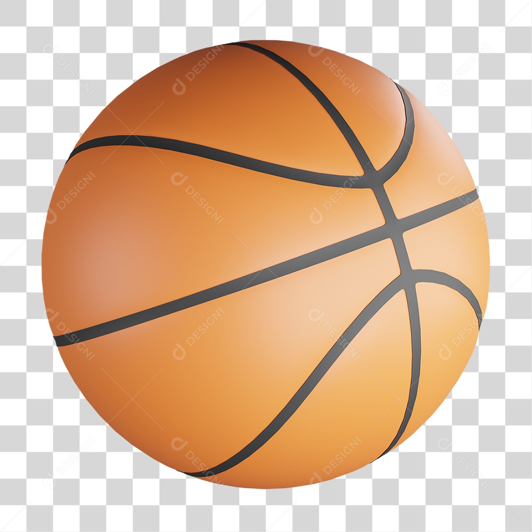Bola de Basketball PNG Transparente