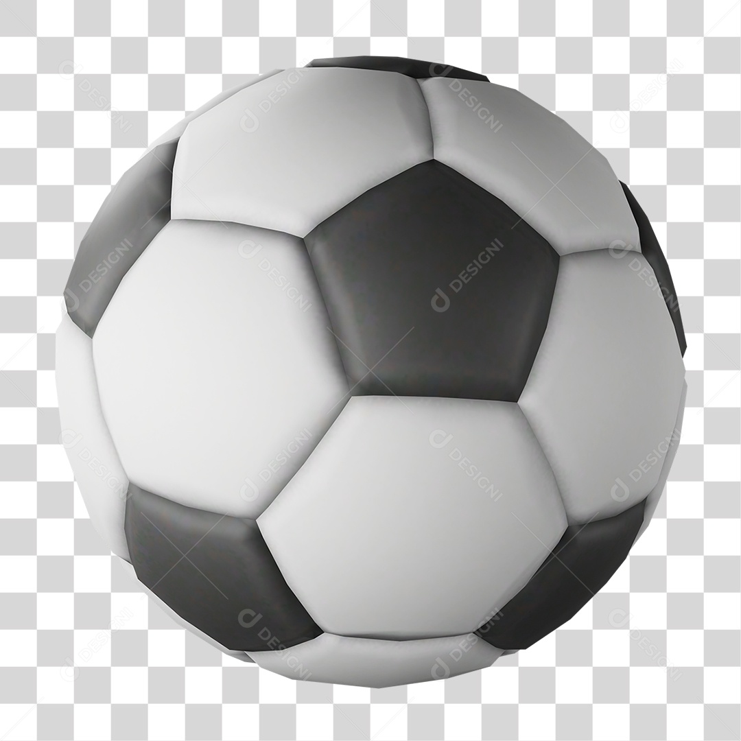 Bola de Futebol PNG Transparente