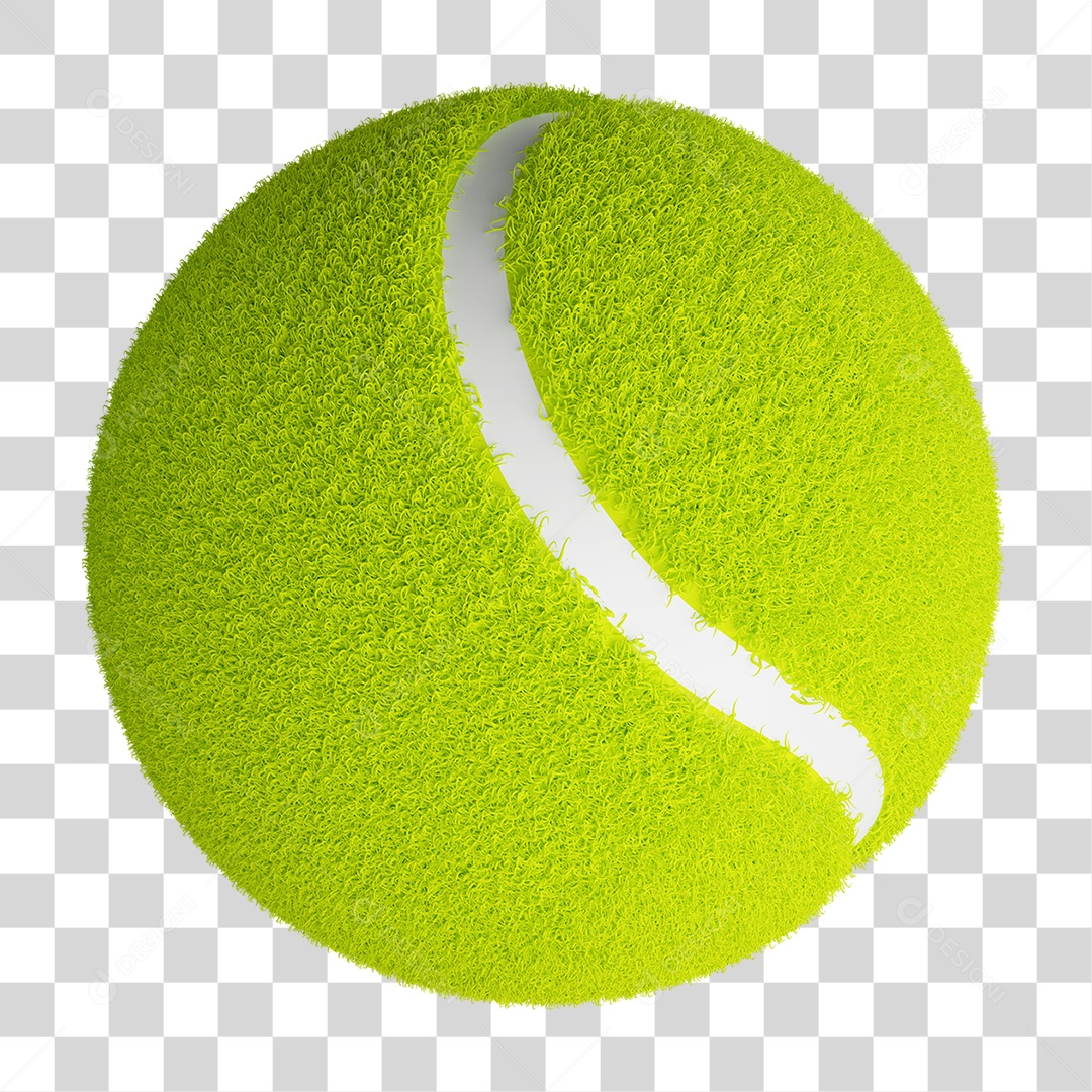 Bola de Tênis PNG Transparente