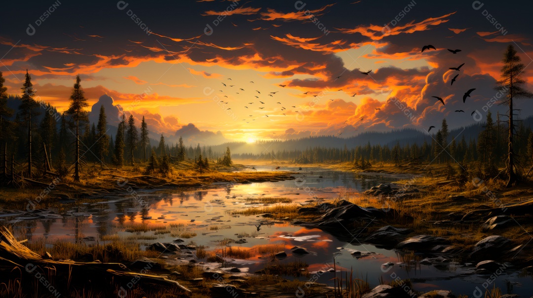 Dia Mundial das Zonas Húmidas, 2 de Fevereiro IA Generativa.