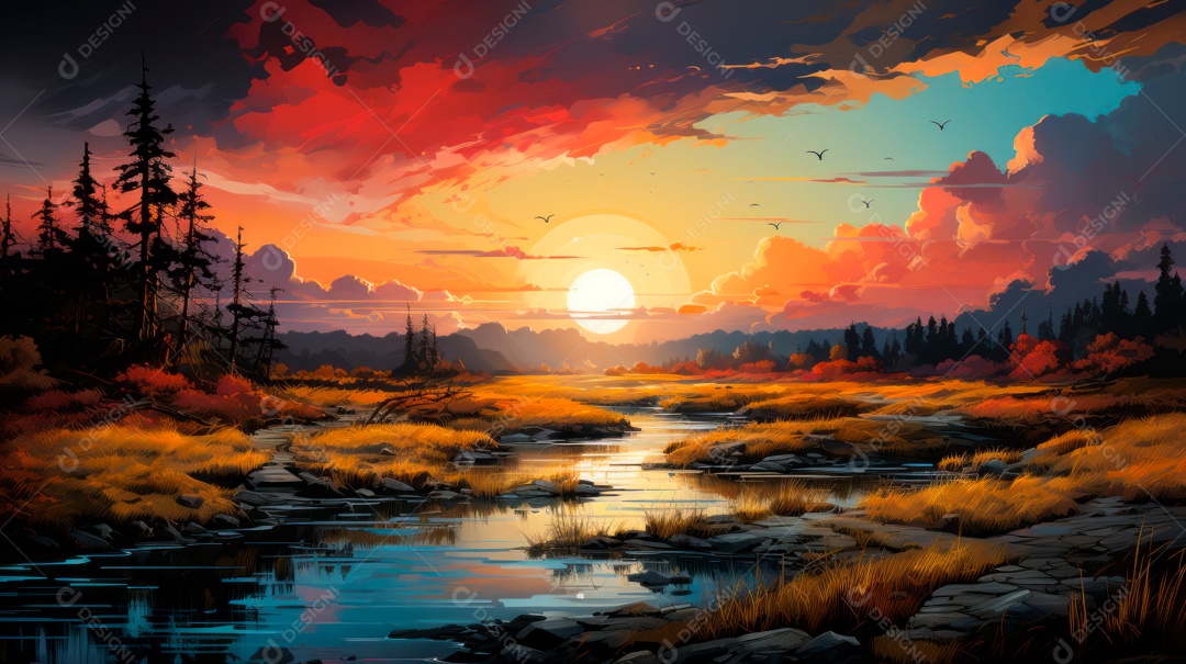 Dia Mundial das Zonas Húmidas, 2 de Fevereiro IA Generativa.