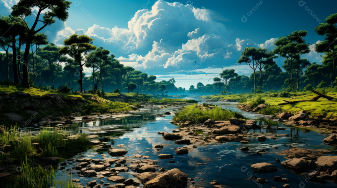 Dia Mundial das Zonas Húmidas, 2 de Fevereiro IA Generativa.