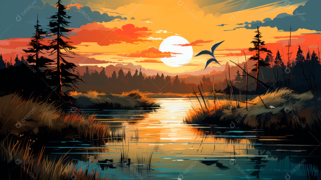 Dia Mundial das Zonas Húmidas, 2 de Fevereiro IA Generativa.