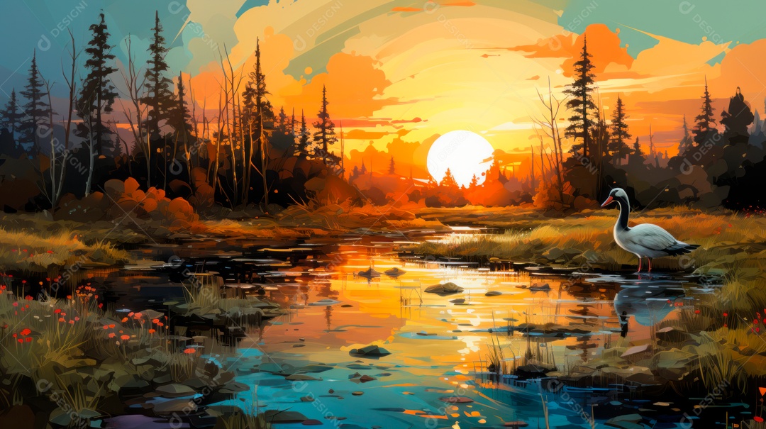 Dia Mundial das Zonas Húmidas, 2 de Fevereiro IA Generativa.