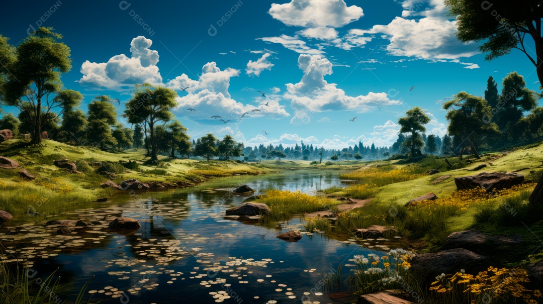 Dia Mundial das Zonas Húmidas, 2 de Fevereiro IA Generativa.