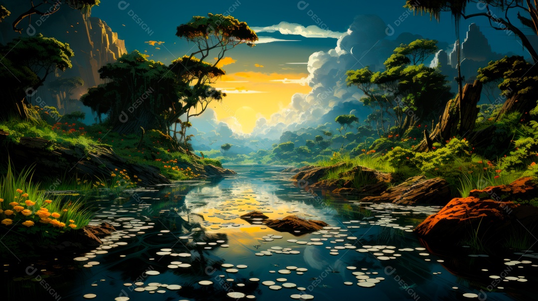 Dia Mundial das Zonas Húmidas, 2 de Fevereiro IA Generativa.