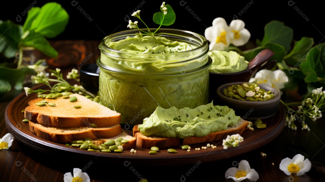 Copo de chá sobre uma mesa.