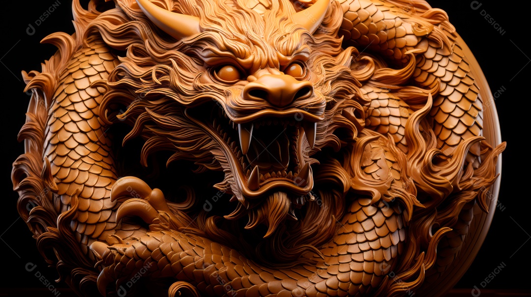 Dragão Ano Novo Chinês, 10 de fevereiro, IA generativa.