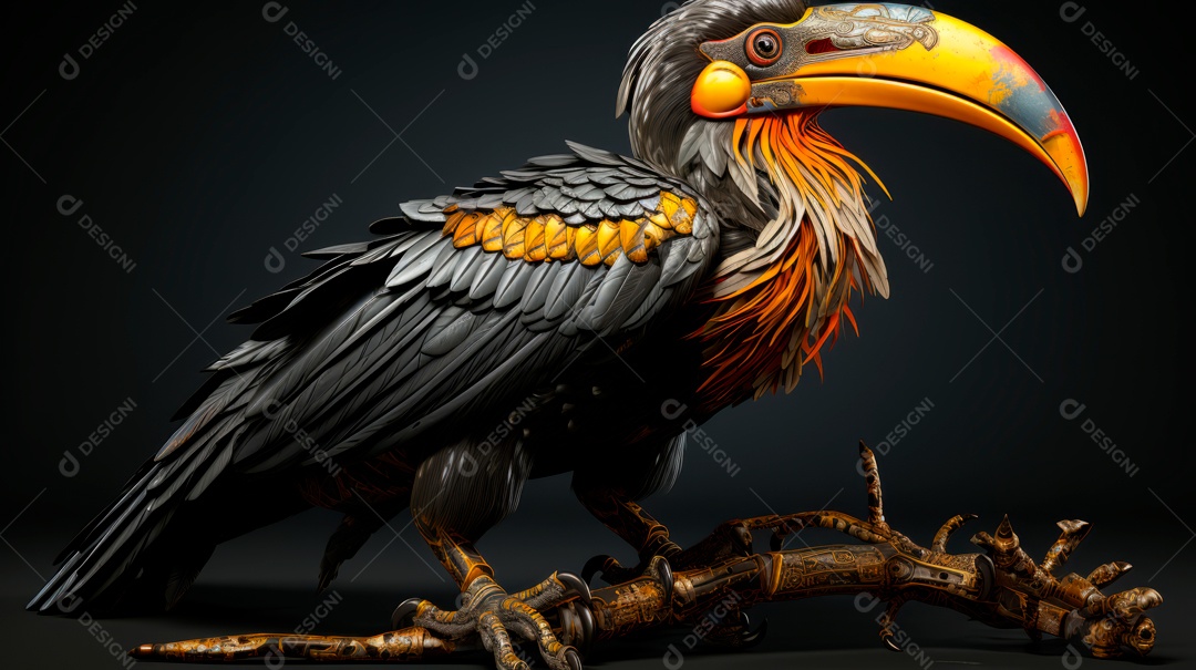 Dia do amor do calau, 13 de fevereiro IA generativa.