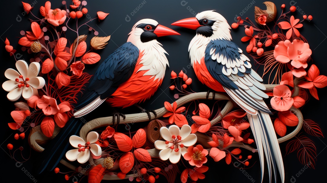 Dia do amor do calau, 13 de fevereiro IA generativa.