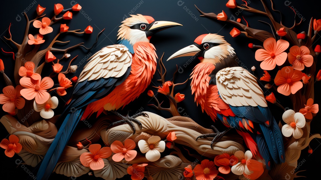 Dia do amor do calau, 13 de fevereiro IA generativa.