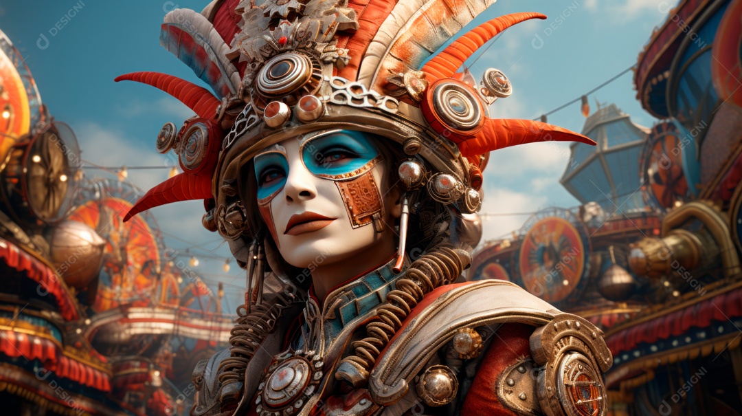 Prepare sua fantasia, é Carnaval.