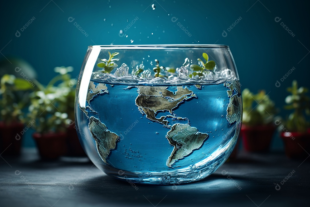 Foto conceitual. dia mundial do meio ambiente